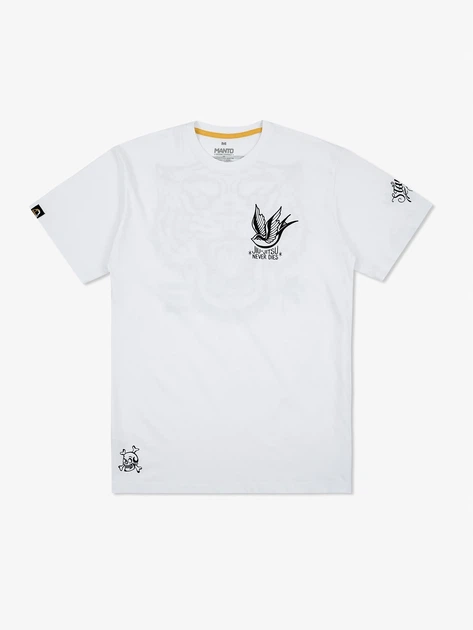 Футболка MANTO t-shirt JJ NEVER DIES White M - Фото 1 Футболка MANTO t-shirt JJ NEVER DIES White M - изображение 1