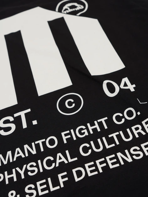 Футболка MANTO t-shirt ULTRA Black S - изображение 7