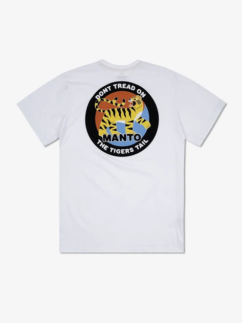 Футболка MANTO t-shirt TIGER`S TAIL White L - Фото 2 Футболка MANTO t-shirt TIGER`S TAIL White L - изображение 2