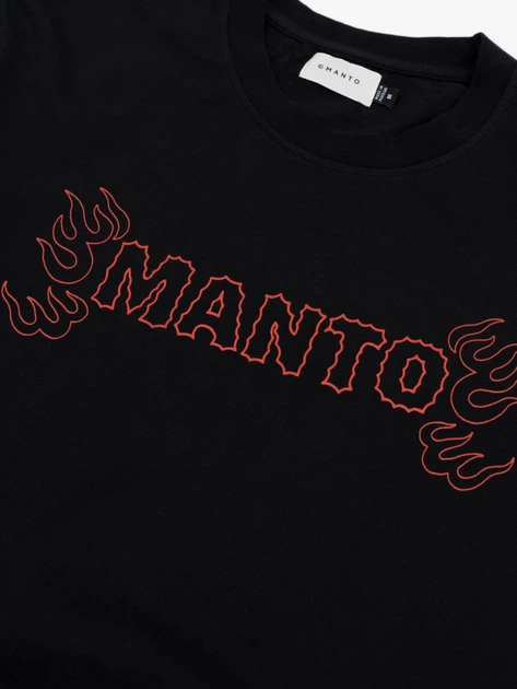 Футболка MANTO t-shirt COBRA Black M - изображение 4