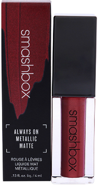 Szminka do ust w płynie Smashbox Always On Metallic matowa Hot Damn 4 ml (607710078611) - obraz 3
