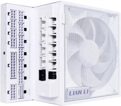 Zasilacz Lian Li Edge Gold 1200W White with Hub, EU Cord (G9P.EG1200G.WH00.EU) - obraz 2