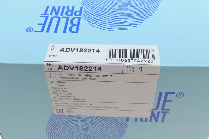 Повітряний фільтр Blue Print (ADV182214) - зображення 4