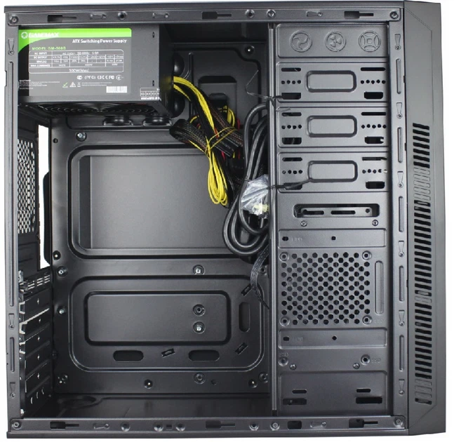 Корпус GameMax MT525-2U3TYC-500B (MT525-2U3TYC-500B) - Фото 5 Корпус GameMax MT525-2U3TYC-500B (MT525-2U3TYC-500B) - зображення 5