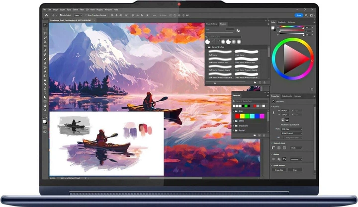 Ноутбук 14 Lenovo Yoga 9 14IMH9 (Ultra 7-155H / 16GB / 1TB / Intel Arc / UHD 14 / WIN11H) (83AC0001US) - Фото 1 Ноутбук 14 Lenovo Yoga 9 14IMH9 (Ultra 7-155H / 16GB / 1TB / Intel Arc / UHD 14 / WIN11H) (83AC0001US) - зображення 1