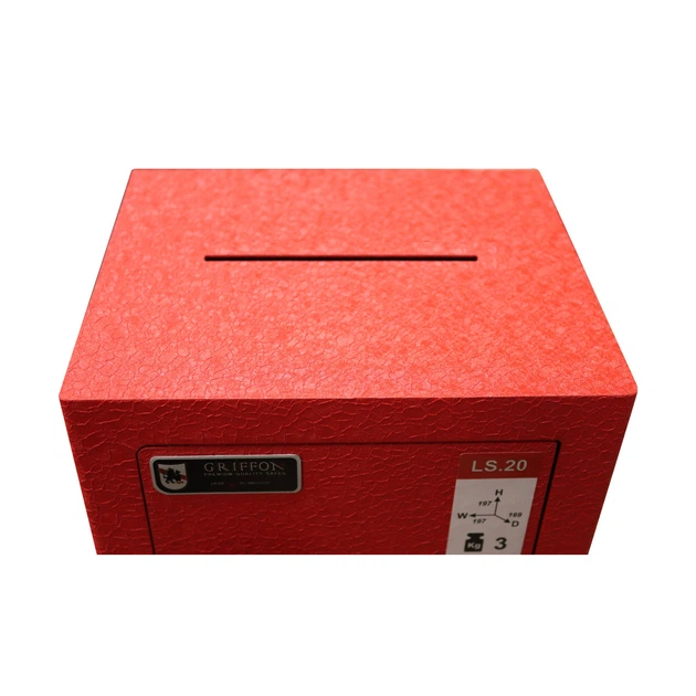 Сейф мебельный Griffon LS.20.K RED - Фото 6 Сейф мебельный Griffon LS.20.K RED - изображение 6