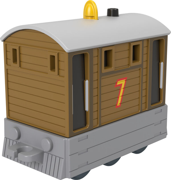 Іграшка Fisher-Price Thomas & Friends металевий локомотив Тобі HTN28 (194735194780) - зображення 2