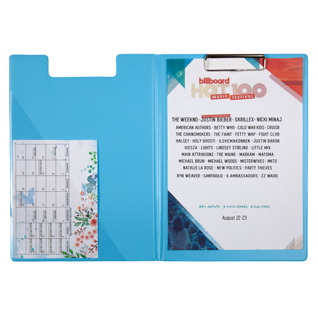 Папка-планшет Axent Pastelini блакитна A4 2514-22-A - Фото 2 Папка-планшет Axent Pastelini блакитна A4 2514-22-A - зображення 2