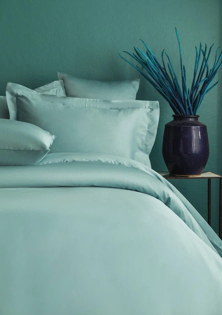 Комплект постільної білизни Issimo Simply Satin 200х220 см Mint Blue - зображення 2