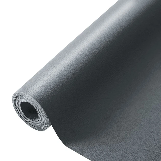 Самоклеющая экокожа в рулоне 1.37*3m*0.5mm DEEP GREY (D) SW-00001340 - изображение 11