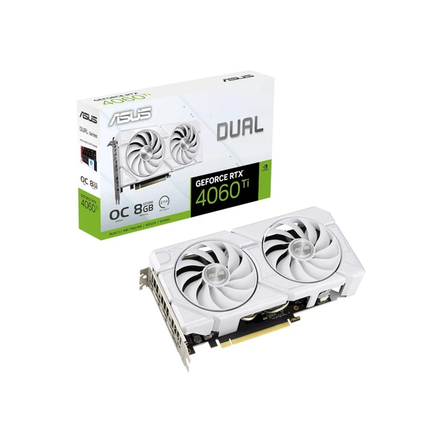 グラフィックボード・グラボ・ビデオカード ASUS | DUAL-RTX4060-O8G-EVO-WHITE | DUAL-RTX4060-O8G-EVO-WHITE DUAL-RTX4060TI-O8G-EVO-WHITE ASUS グラフィックボード・グラボ・ビデオカード