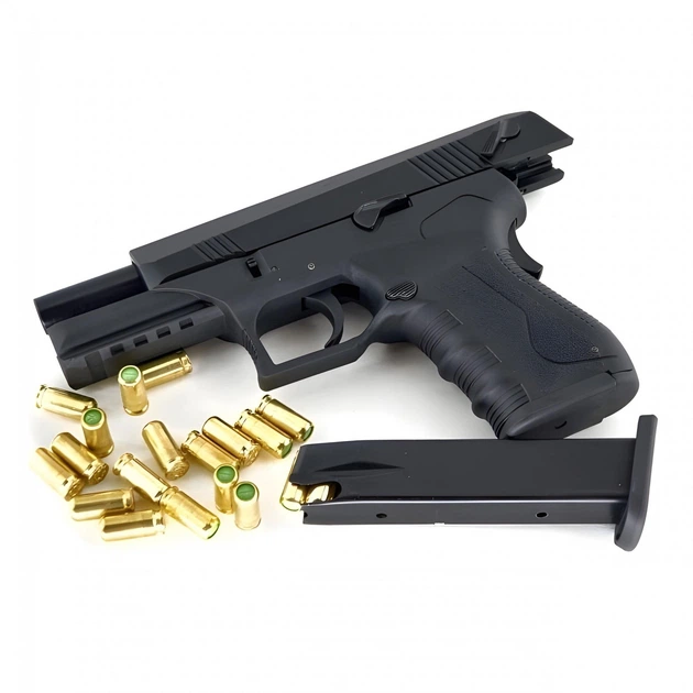 Стартовый пистолет SUR STRM black с доп. магазином Beretta Px4 Storm - изображение 3