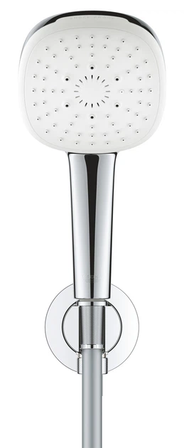 Душовий набір Grohe Tempesta Cube 110, ручний душ, 3 режими, настінний тримач, шланг 1500 мм, хром (26910003) - изображение 6