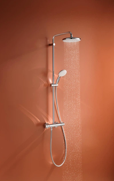 Душевая система Grohe Tempesta System 210 с термостатом для настенного монтажа (26811001) kr - изображение 5