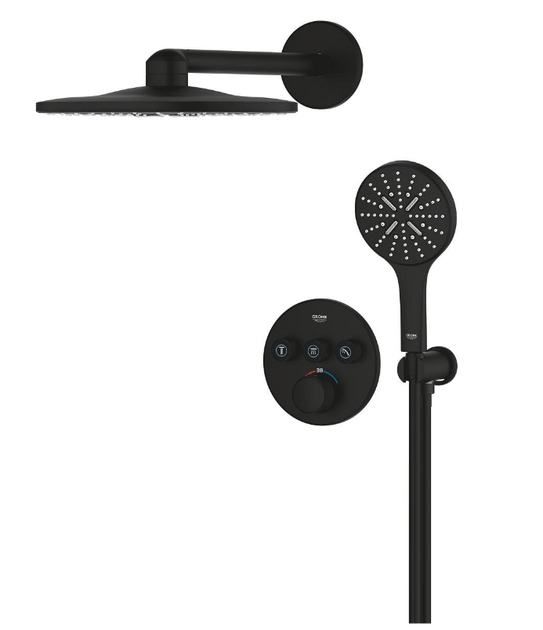 Душова система прихованого монтажу Grohe Grohtherm SmartControl з Rainshower SmartActive 310 (34863KF0) - изображение 3