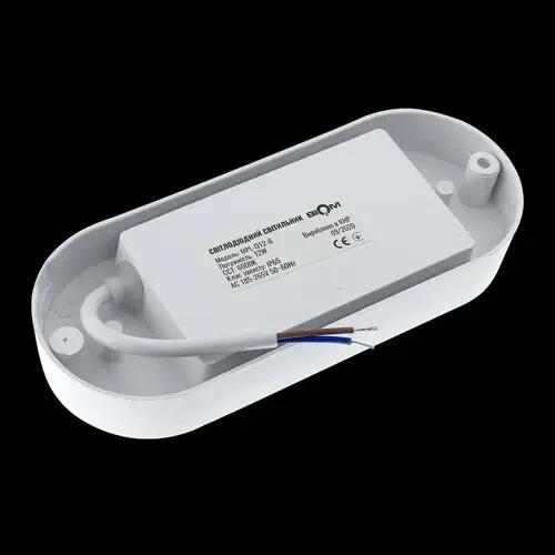Светильник светодиодный ЖКХ Biom MPL-О12-6 12Вт 6000К, овал - изображение 3