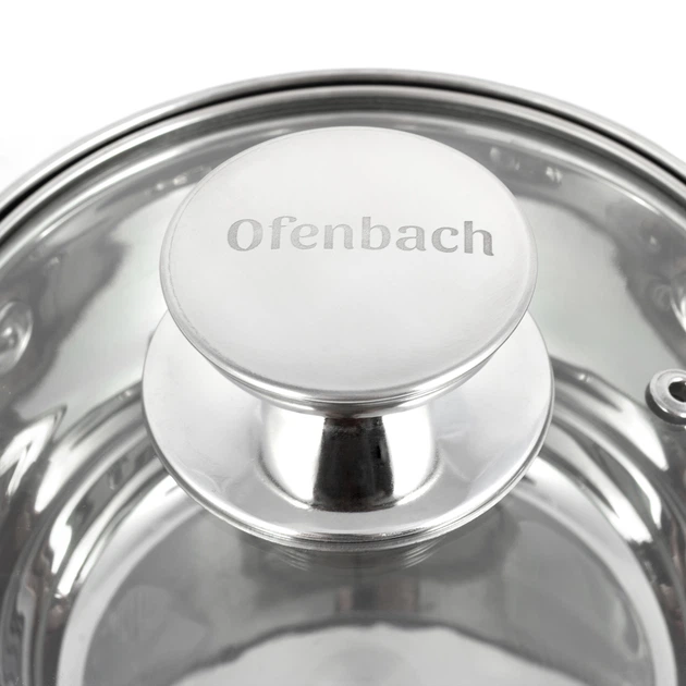 Кастрюля Ofenbach 1,1 л из нержавеющей стали - изображение 7