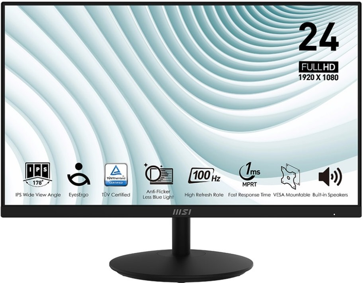 Monitor 23.8" MSI PRO MP242ADE (9S6-3PA1CT-097) - obraz 1