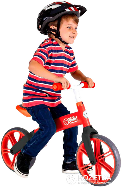 Беговел Yvolution Velo Balance Красный (100002) – фото, отзывы ...