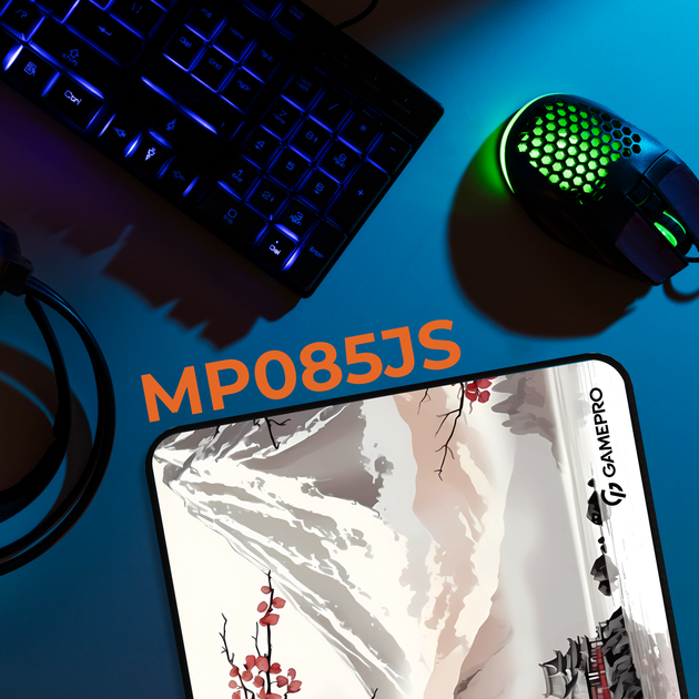 Ігрова поверхня GamePro MP085JS Speed/Control 310 х 240 х 3 мм Gray-Pink - зображення 3