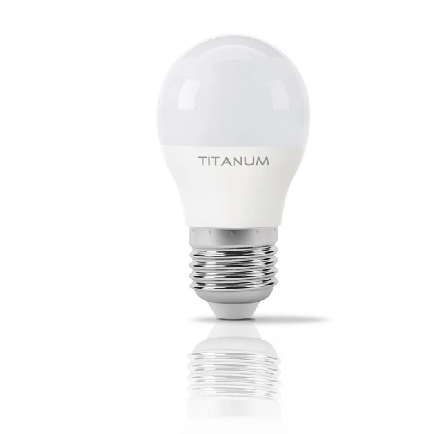 LED лампа TITANUM G45 6W E27 4100K - изображение 2