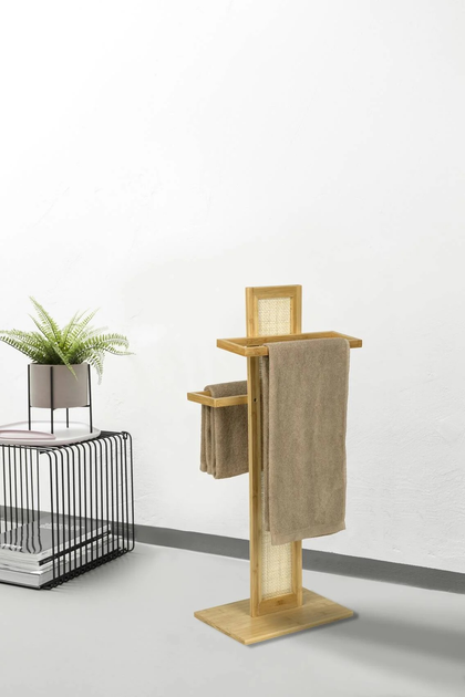 Підставка для рушників Wenko Allegre Bamboo (4008838380963) - зображення 7