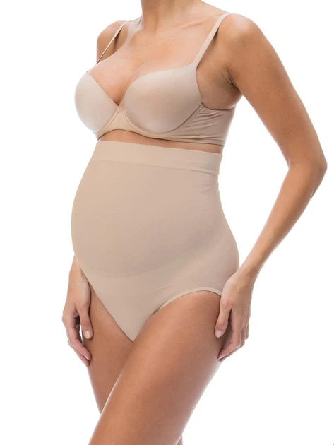 Бандаж-трусы дородовые RelaxMaternity (PRE), цвет пудра, размер L - изображение 2