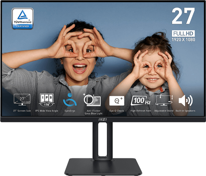 Monitor 27" MSI PRO MP275PDE (9S6-3PC39M-013) - obraz 1