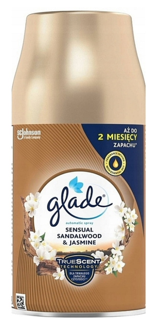 Заправка до автоматичного освіжувача повітря Glade Sandalwood & Jasmine 259 мл (5000204731651) - зображення 1