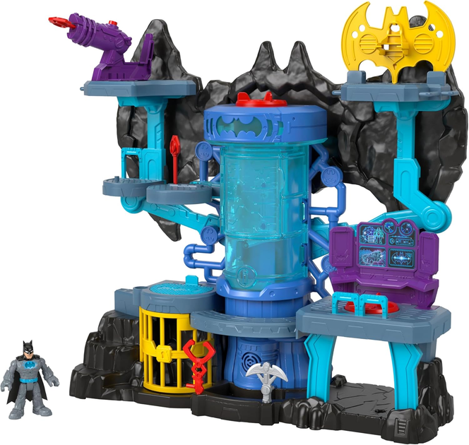 Jaskinia Batmana Imaginext DC Super Friends GYV24 (0887961980028) - obraz 3