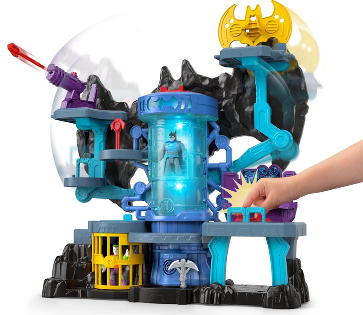Jaskinia Batmana Imaginext DC Super Friends GYV24 (0887961980028) - obraz 4