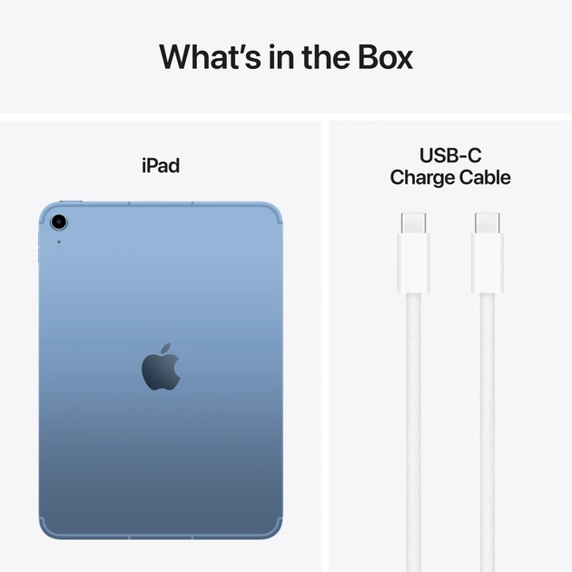 Планшет Apple iPad 11" 2025 Wi-Fi + Cellular 512GB Blue (MD7Q4) - зображення 8