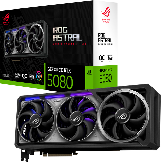 Karta graficzna ASUS PCI-Ex GeForce RTX 5080 ROG Astral OC Edition 16GB GDDR7 (256bit) (2 x HDMI, 3 x DisplayPort) (ROG-ASTRAL-RTX5080-O16G-GAMING) - obraz 13