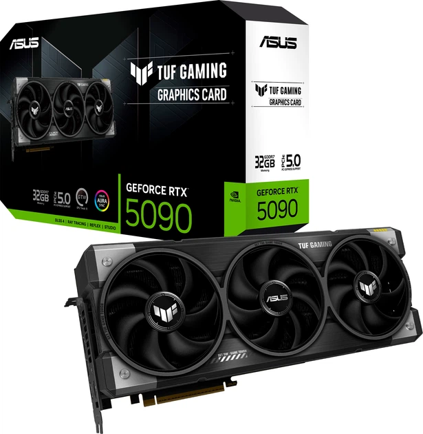 Karta graficzna ASUS PCI-Ex GeForce RTX 5090 TUF Gaming 32GB GDDR7 (512bit) (2437/28000) (2 x HDMI, 3 x DisplayPort) (TUF-RTX5090-32G-GAMING) - obraz 13