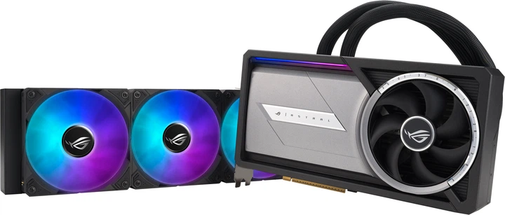 Відеокарта ASUS PCI-Ex GeForce RTX 5090 ROG Astral LC 32GB GDDR7 (512bit) (2467/28000) (2 x HDMI, 3 x DisplayPort) (ROG-ASTRAL-LC-RTX5090-32G-GAMING) - зображення 7
