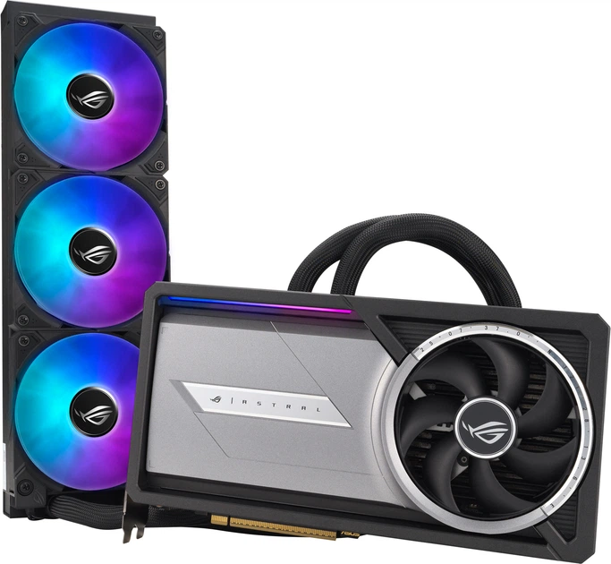 Відеокарта ASUS PCI-Ex GeForce RTX 5090 ROG Astral LC 32GB GDDR7 (512bit) (2467/28000) (2 x HDMI, 3 x DisplayPort) (ROG-ASTRAL-LC-RTX5090-32G-GAMING) - зображення 8