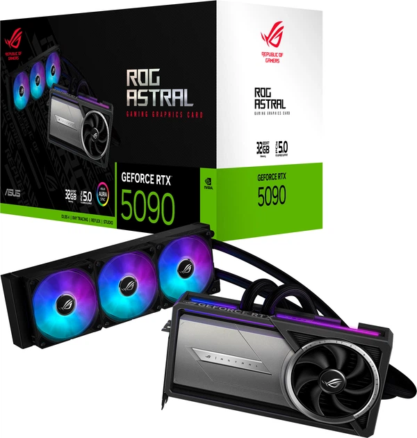 Відеокарта ASUS PCI-Ex GeForce RTX 5090 ROG Astral LC 32GB GDDR7 (512bit) (2467/28000) (2 x HDMI, 3 x DisplayPort) (ROG-ASTRAL-LC-RTX5090-32G-GAMING) - зображення 19