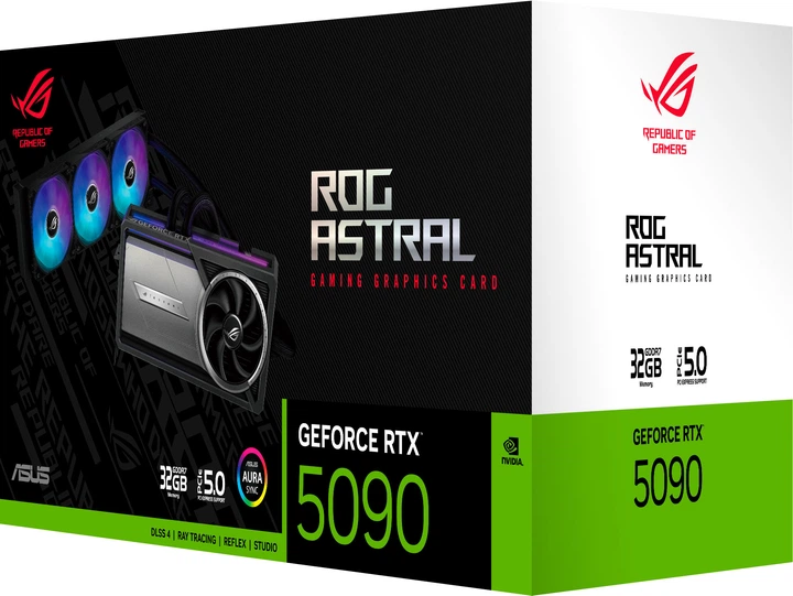 Відеокарта ASUS PCI-Ex GeForce RTX 5090 ROG Astral LC 32GB GDDR7 (512bit) (2467/28000) (2 x HDMI, 3 x DisplayPort) (ROG-ASTRAL-LC-RTX5090-32G-GAMING) - зображення 20