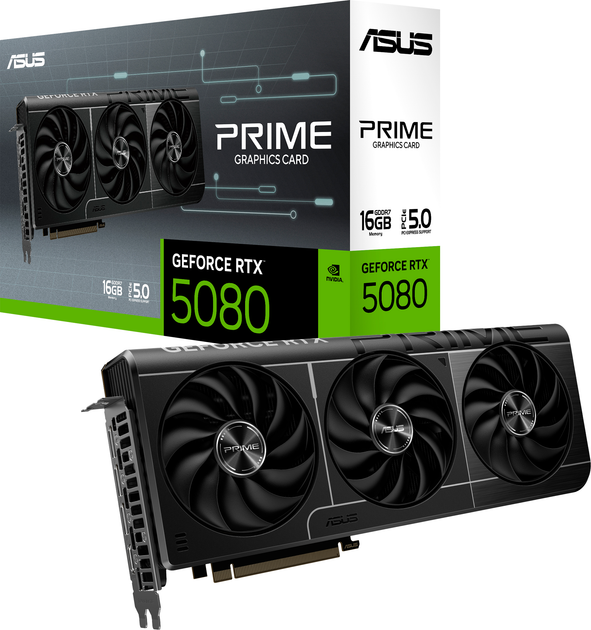 Karta graficzna ASUS PCI-Ex GeForce RTX 5080 PRIME 16GB GDDR7 (256bit) (HDMI, 3 x DisplayPort) (PRIME-RTX5080-16G) - obraz 11