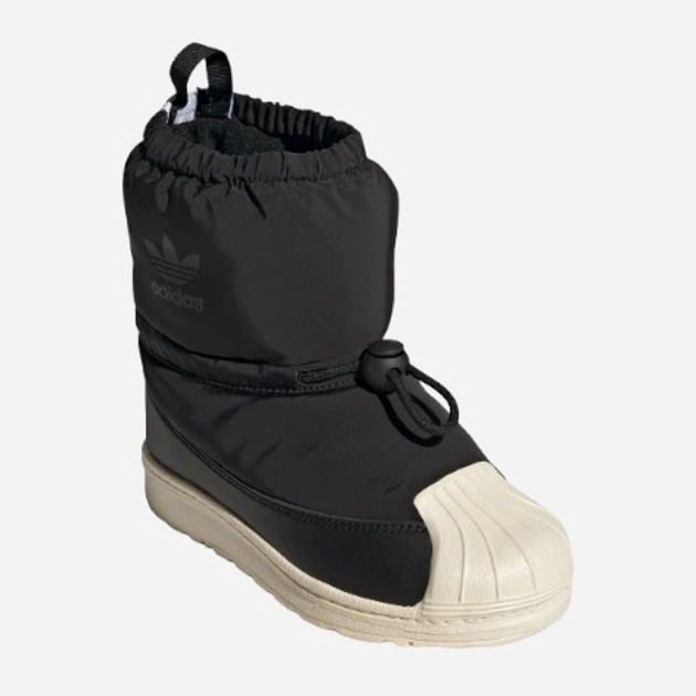 Sniegowce dzieciece dla dziewczynki adidas Originals Superstar 360 Boot ID9480 34 (2UK) Czarne (4066754674283) (955555906294465) - Outlet - obraz 3