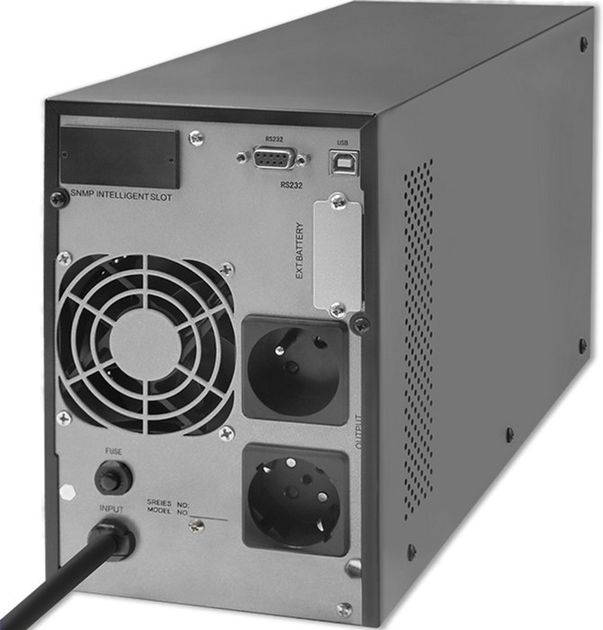 UPS Qoltec Pure Sine Wave 2000VA/1600W (53981) (955555905301501) - Outlet - obraz 3