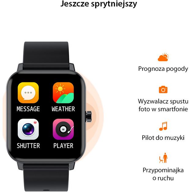 Smartwatch ZTE Watch Live Black (ZE-Live) (32672451EC94) - Outlet - obraz 6