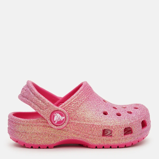 Дитячі крокси для дівчинки Crocs Classic Iridescent Glitter CgT Dgf ...