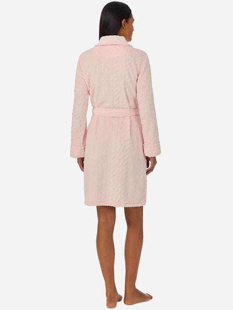 Халат женский махровый теплый Ralph Lauren 170656198 L Розовый (1159827464) 