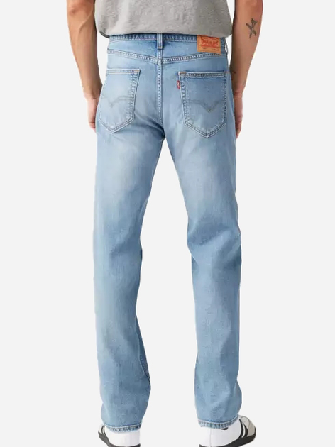 Jeansy regular fit męskie Levi's 505 Regular Hole In The Wall 00505-2922 W31L32 Błękitne (5401157416112) - obraz 2