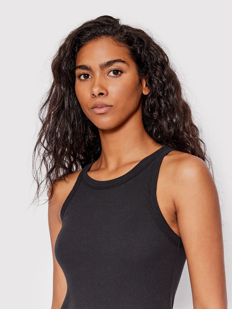 Koszulka na ramiączkach damska Levi's Essential Racer Tank A3381-0001 S Czarna (5401043233298) - obraz 4