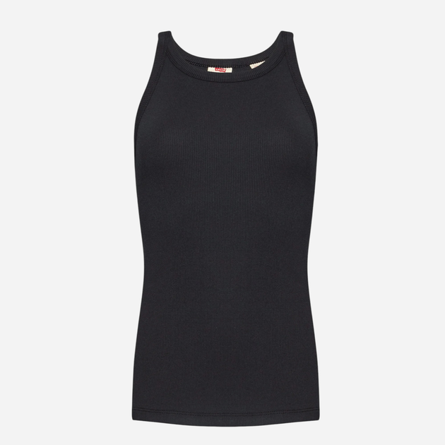 Koszulka na ramiączkach damska Levi's Essential Racer Tank A3381-0001 S Czarna (5401043233298) - obraz 5