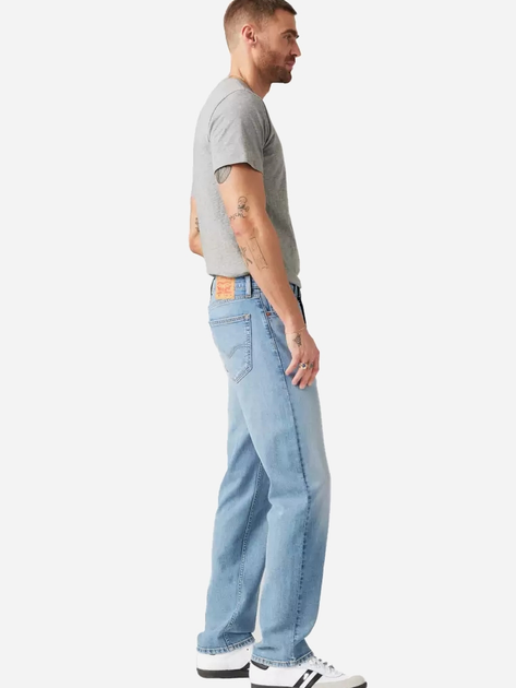 Джинси Regular Fit чоловічі Levi's 505 Regular Hole In The Wall 00505-2922 32-32 Блакитні (5401157186879) - зображення 5