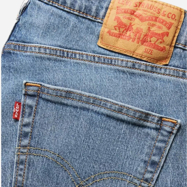 Jeansy slim fit męskie Levi's 511 Slim On The Cool 04511-5849 33-34 Błękitne (5401157537497) - obraz 7