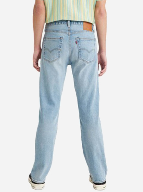 Jeansy regular fit męskie Levi's 501 Stretch It Out 00501-3418 W32L34 Błękitne (5401128019311) - obraz 2